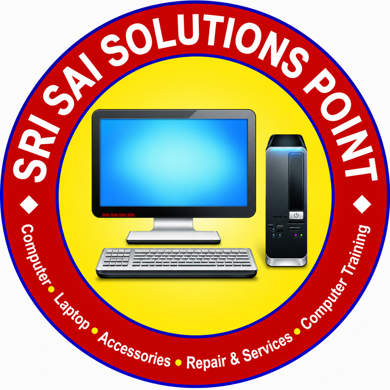 Sri Sai Solutions Point Logo